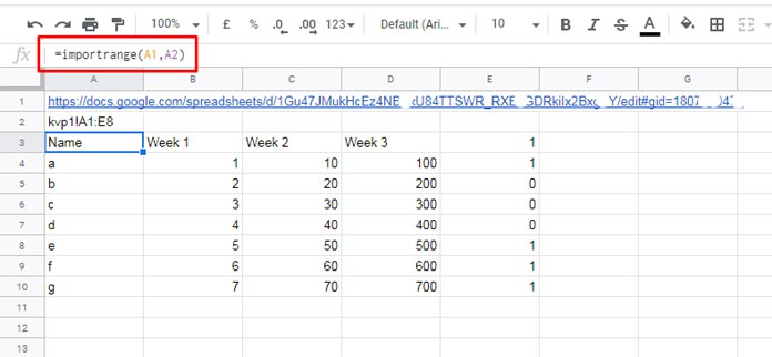 IMPORTRANGE to Import All Rows in Google Sheets