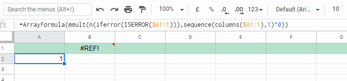Highlight All Error Rows Based on Error Count in Google Sheets
