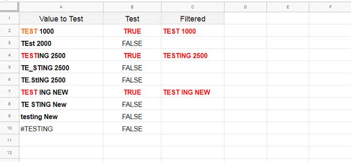Check First N Characters are Caps/Small in Google Sheets