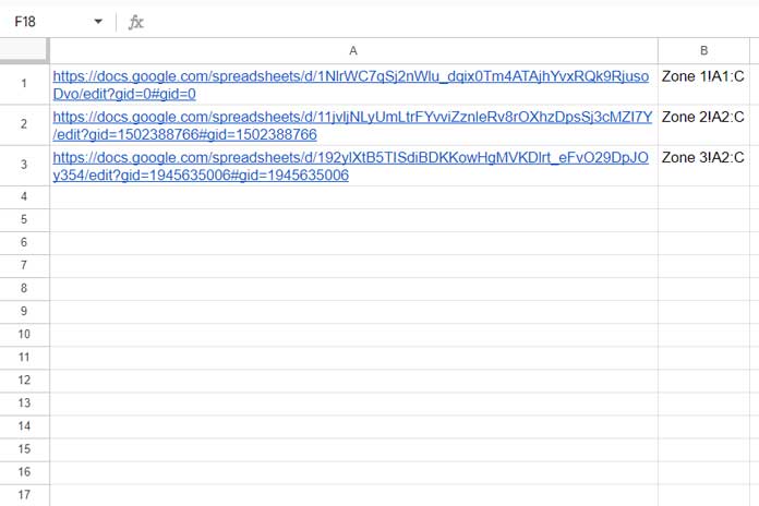 URLs and Range Strings for Data Import