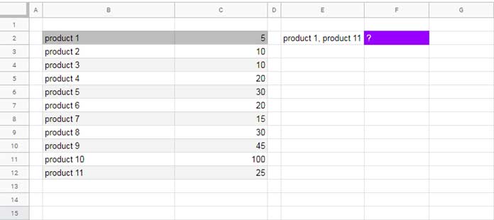 VLOOKUP with Comma-Separated Search Keys – Single Criteria