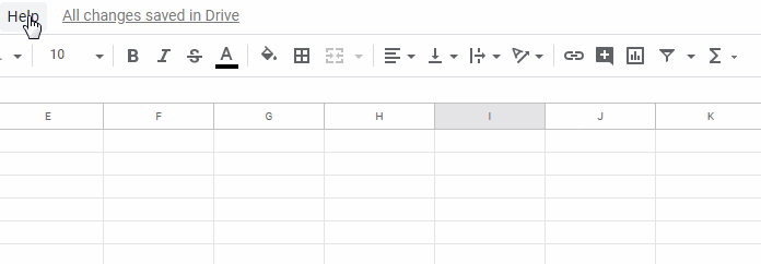 Go to Range - Jump to a specific sheet tab in Google Sheets