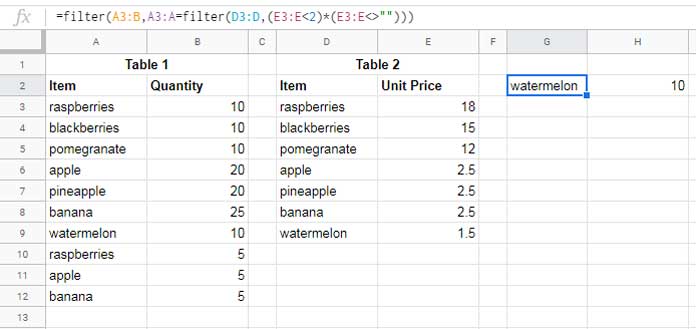 One Filter as Criteria in Another Filter - Single Criterion