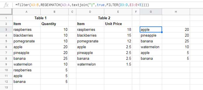 One Filter as Criteria in Another Filter - Multiple Criteria