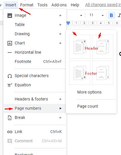 how to insert page breaks on google sheets