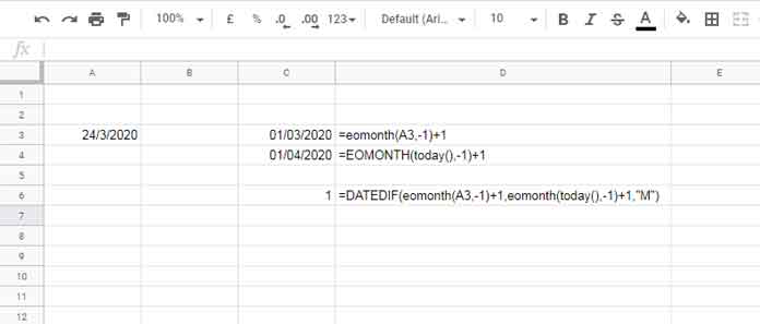 The Clever DATEDIF and EOMONTH Combo