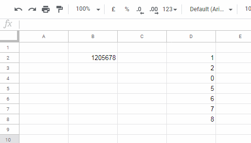 Testing the Extracted Digits