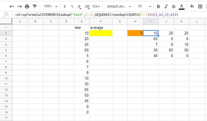 Step 1 - Re-Arranging Data as Per N