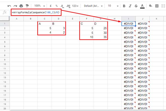 Generating n blank rows in sheets