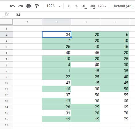 Conditional Format Least 10 Ranks