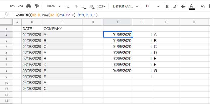 CDC - Step # 1 formula