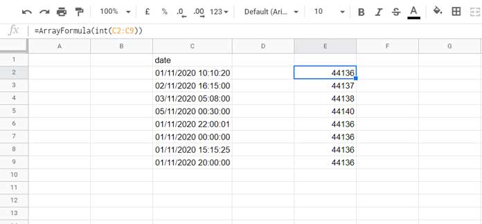 INT with Date - Problem