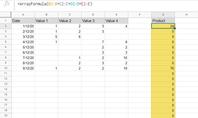 Asterisk Issue in Multiplication