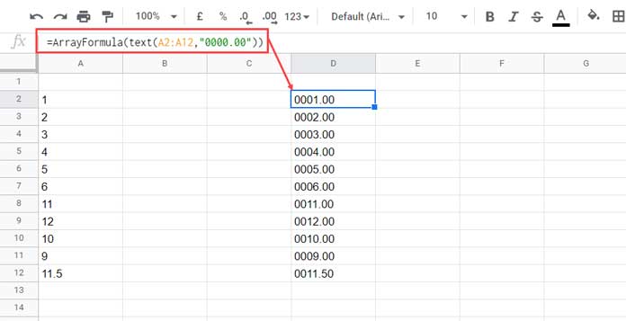 TEXT Formatting to Sort Numbers Formatted as Text
