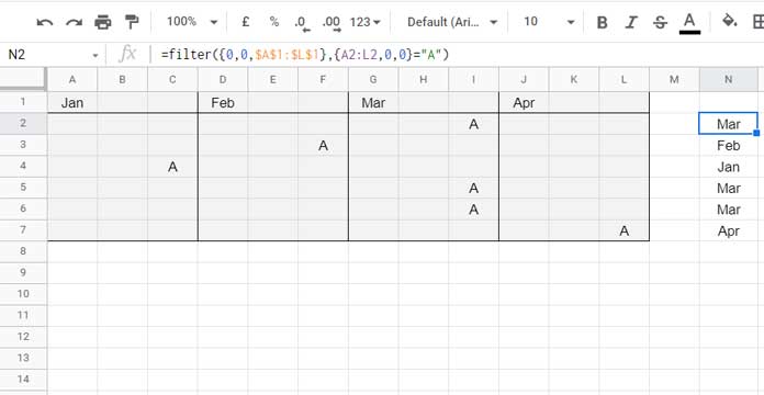 Search a Value and Offset  Two Cells to the Left