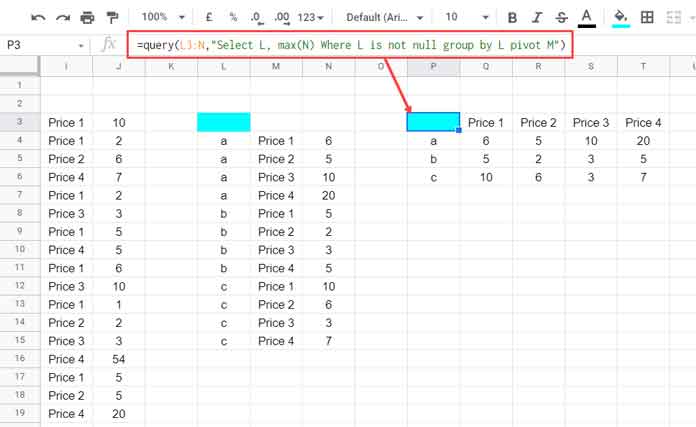 Step - Pivot to Combine Rows and Get the Latest Values