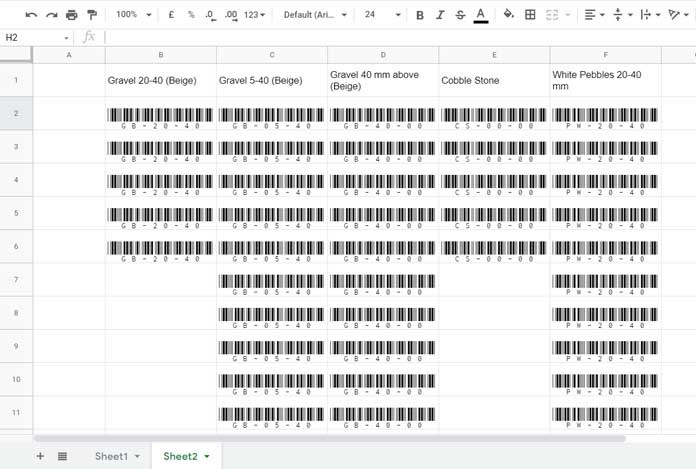 How to Generate Barcodes in Google Sheets (Code 39)