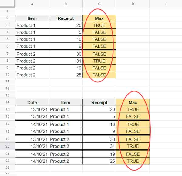 filter-min-or-max-value-in-each-group-in-google-sheets