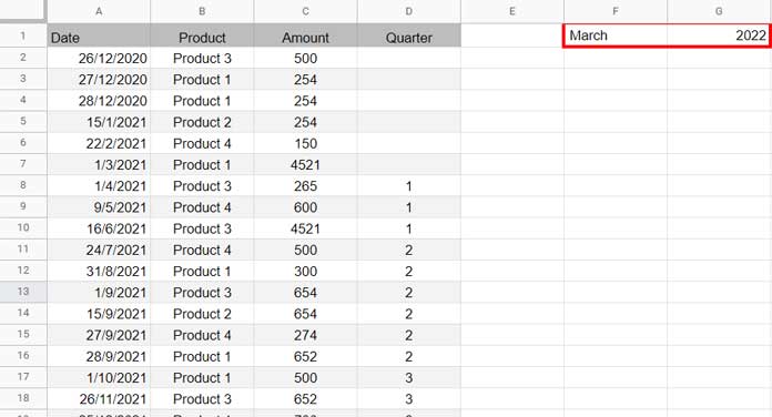 Data Preparation - Fiscal End Month and Year