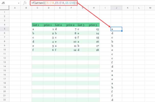 how-to-flatten-every-other-column-in-google-sheets