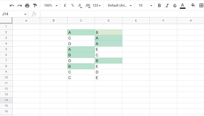 OR In COUNTIFS In Either Of The Columns In Google Sheets