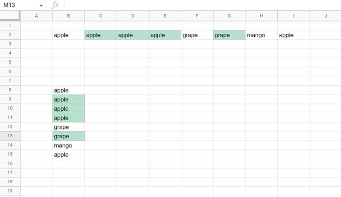 Highlight Adjacent Duplicates Except for First Occurrence