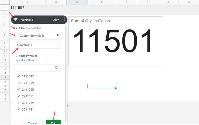 Using a Custom Formula in a Slicer For Scorecard Chart