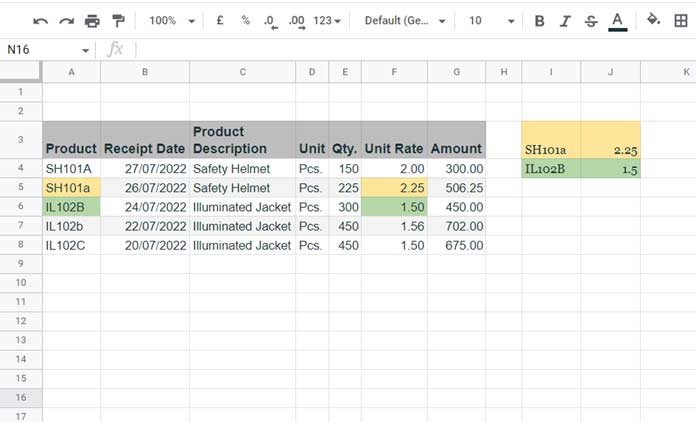 Vlookup Identical String Match Array Formula