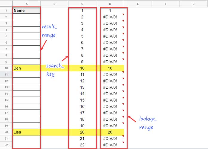 Xlookup Anatomy