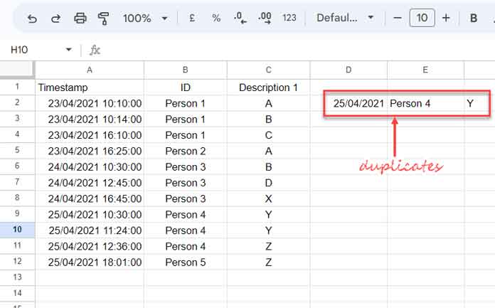 Filter Same Day Duplicates - Date, ID, and Value Column