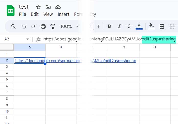 Editing Google Sheets URL to Make it Copy Mode