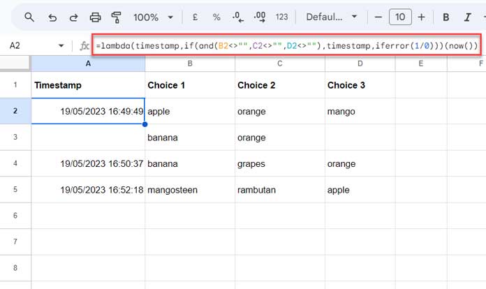 Insert Static Date and Time Based on Multiple Conditions