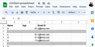 Empty Rows in Google Sheets