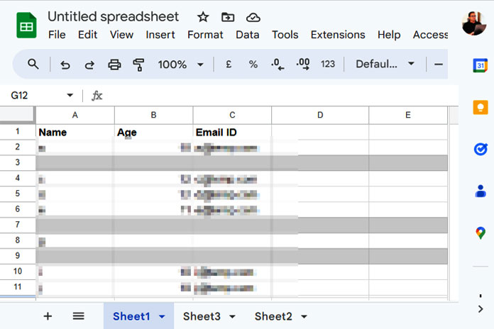 How To Delete Multiple Empty Rows In Google Sheets