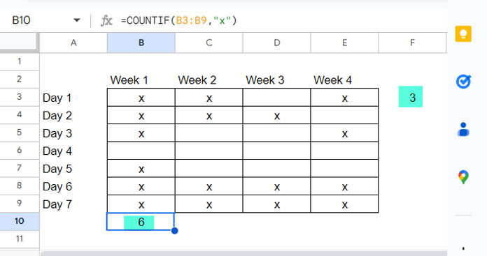 Conditional Count and Lambda