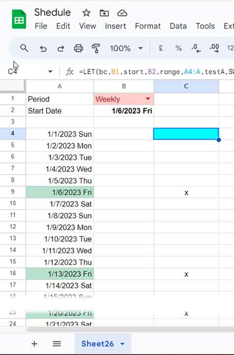 Source file for hiding formulas in Google Sheets.