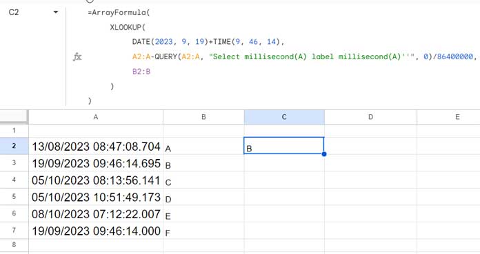 Addressing XLOOKUP Milliseconds Issue