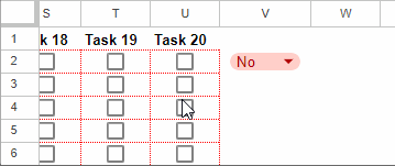 Built-in Drop-Down with Yes/No Content