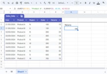 Dynamic sum range in the SUMIF function in Google Sheets