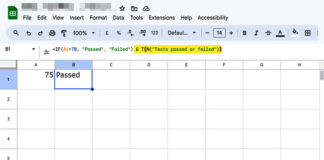 Embedding notes in Google Sheets formulas