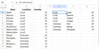 Example of extracting top N per group from query-aggregated data in Google Sheets