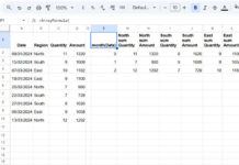 Example showing custom sort order of QUERY pivot headers with multiple aggregation columns in Google Sheets
