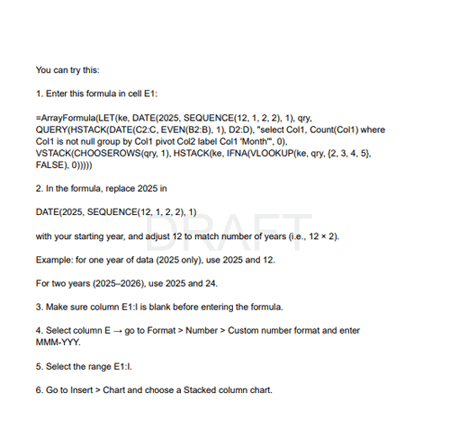 Example of a manual textbox watermark inserted behind text in Google Docs