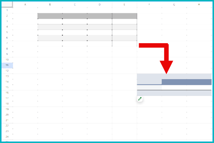 Pivot table calculations and advanced metrics in Google Sheets from source data to pivot output
