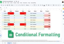 The Ultimate Guide to Conditional Formatting in Google Sheets