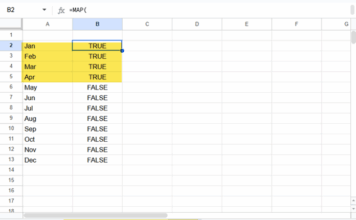 Google Sheets SHEET function verifying a list of worksheet names